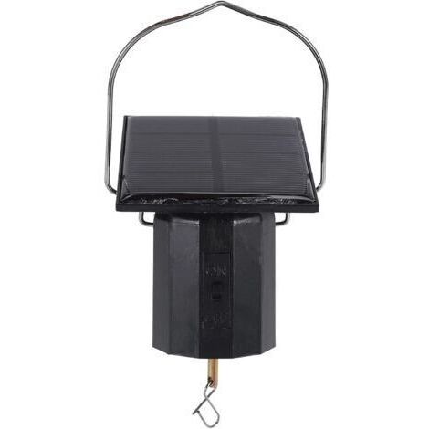 Moteur de Spinner de Vent Moteur D'Affichage Suspendu Solaire Moteur Rotatif D'Énergie Solaire de Moteur de Spinner de Vent pour Carillons Éoliens