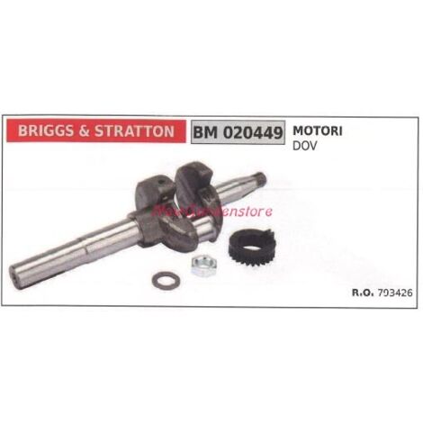 Moteur de tondeuse à gazon BRIGGS&STRATTON arbre d'entraînement DOV 020449