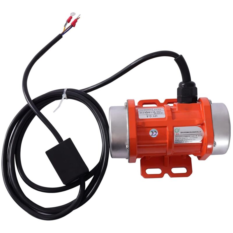 Gojoy - Moteur de vibration 40W 220V vibrateur asynchrone, vibreur électrique, petit moteur de vibration de haute qualité, moteur polyvalent pour