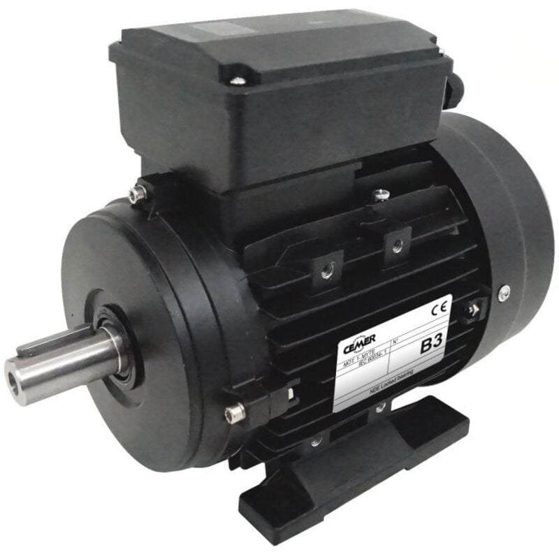 Cemer - Moteur électrique 220v 2,2 Kw 1500 Tr/min Double Condensateur - Ml100l14b3 Bride B3