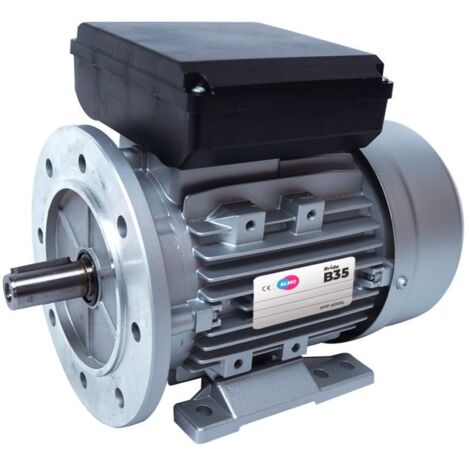 Moteur électrique 220 V Simple Condensateur Mmp80g6b35 0,75 Cv Moteur Monophasé 0,55 Kw 1000 Tr/min Bride B35