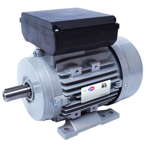 Moteur électrique 220 V Simple Condensateur Mmp90l6b3 1,5 Cv Moteur Monophasé 1,1 Kw 1000 Tr/min Bride B3