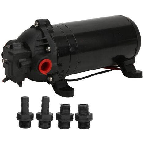 Moteur électrique haute pression 12V pour pompe à diaphragme - Plastique technique marine - Usage domestique
