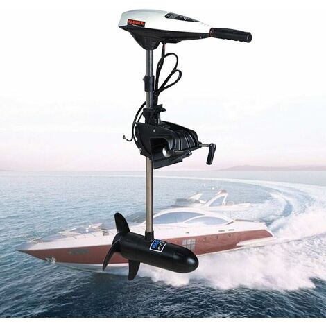 Moteur électrique hors bord 45LBS, pour bateau, 12V