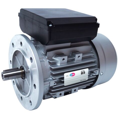 Moteur électrique monophasé 220V 0.37 kW 1500 tr/min Condensateur Permanent - MMP71G4B5 Bride B5 - Bobinage cuivre
