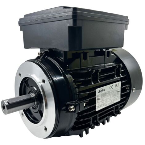 Moteur Électrique Monophasé 220V 3kW 3000Tr/min B14 2MLE100L Double Condensateur - CEMER