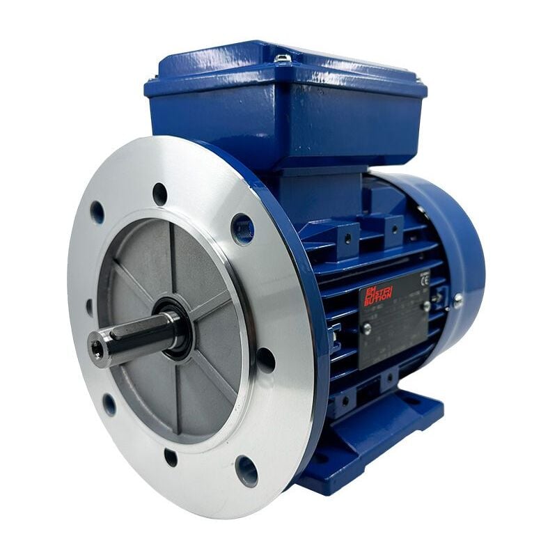 Em Distribution - Moteur Électrique Monophasé B35, 0.55 kw, 1500 tr/min, ha 71, 230V, Alu - Carcasse réduite