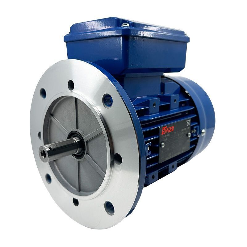 Em Distribution - Moteur Électrique Monophasé B5, 2.2 kw, 3000 tr/min, ha 80, 230V, Alu - Carcasse réduite