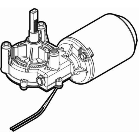 Moteur électrique MTDC01500 24 V 50 tr/min avec arbre DD SPY 800 Remplacement NICE MTDC01500