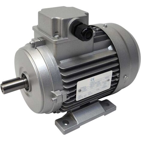 Almo – Moteur électrique triphasé 230/400V 0.75kW 1500tr/min – Indice de protection IP55 – Pour perceuses à colonne et scies à ruban - Mh180g4b3