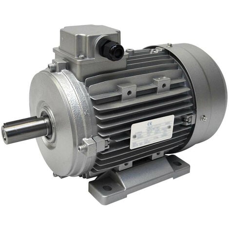 Moteur electrique triphasé 230V/400V ALMO 5,5CV - 4000W Triphasé 3000 tr/min - Bride B3 (pattes) - Moteur Asynchrone Triphasé 220V IP55