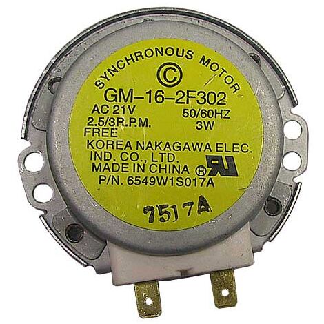 MOTEUR ENTRAINEMENT PLATEAU 21 V POUR MICRO ONDES LG - 6549W1S011A