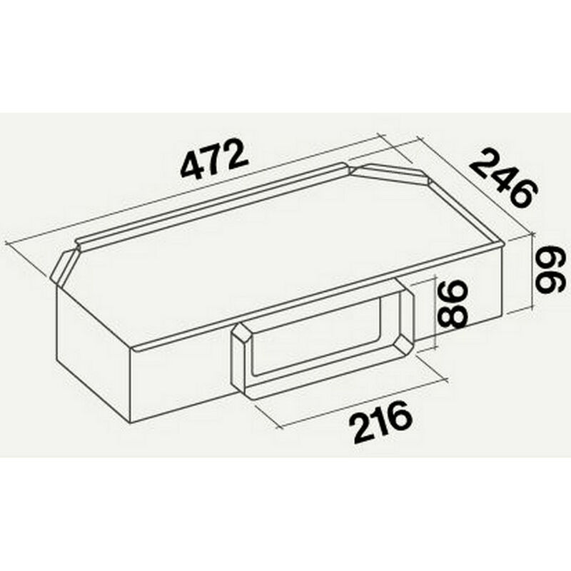 Falmec - Moteur extra plat 800m3/h motstel4421