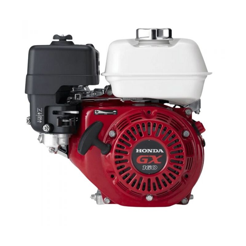 Honda - Moteur GX160QX4 163 cc 5,5 cv 19,05 mm, sécurité manque d'huile, pour matériel de chantier et jardin