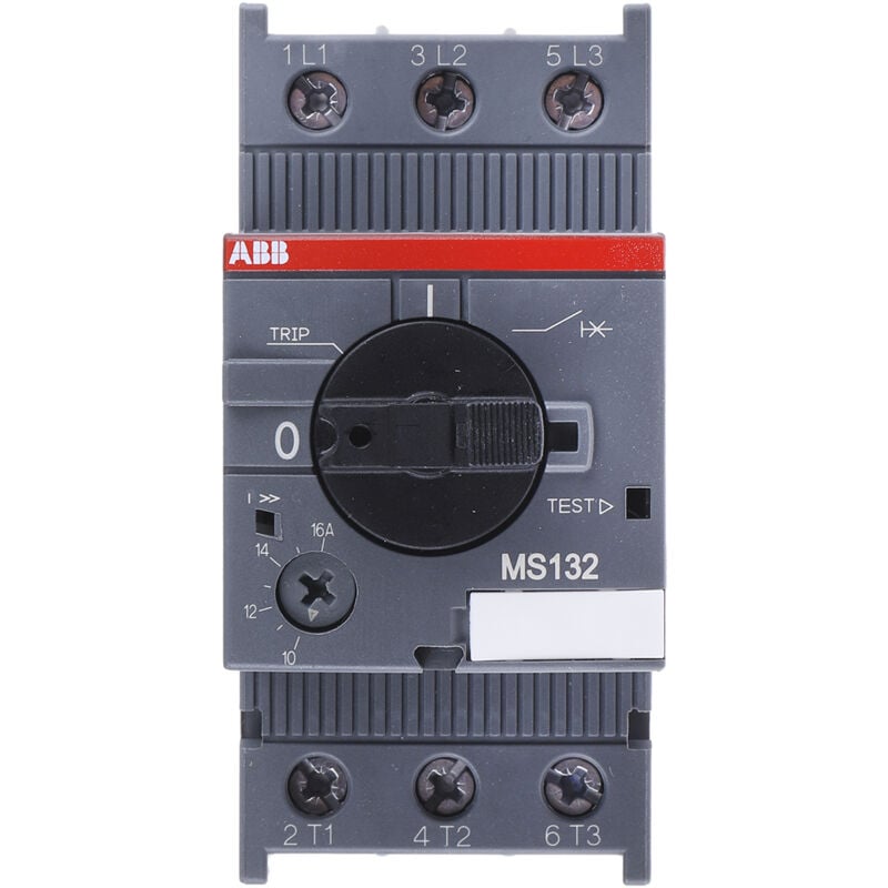 Interrupteur de protection moteur ABB 10-16A 100Ka 2,5 modules MS132 ep 885 6