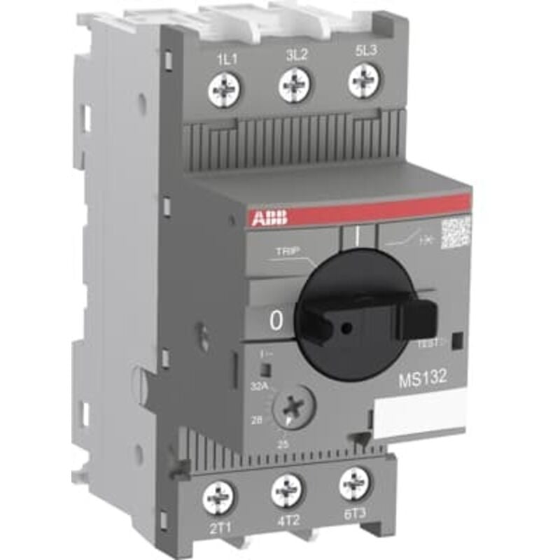 Interrupteur de protection moteur ABB 20-25A 50Ka 2,5 modules MS132 ep 887 2