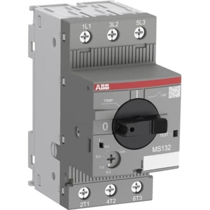 Interrupteur de protection moteur ABB 6,3-10A 100Ka 2,5 modules MS132 ep 884 9