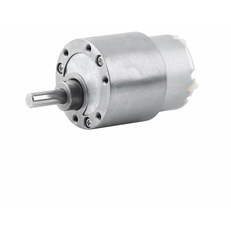 Moteur électrique de bote de vitesse de couple élevé de 37mm DC 12V 3.5/15/30/70RPM moteur de réduction
