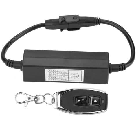 Moteur Linéaire 12V DC avec Commande à Distance et Interrupteur Double pour Changement de Direction