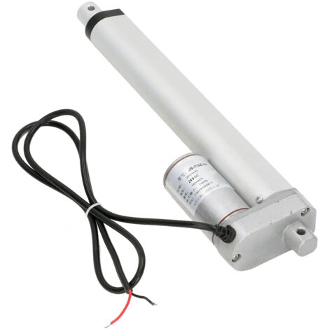 Moteur Linéaire Blanc 200mm Course 750N IP65 pour Canapé Électrique Cylindre 24V