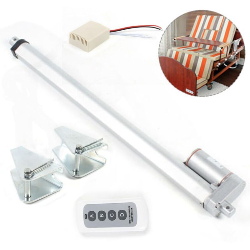 Gojoy - Moteur linéaire dc 12 v 900 n actionneur linéaire 150 mm Entraînement linéaire IP54 Classe de protection en alliage d'aluminium Niveau sonore