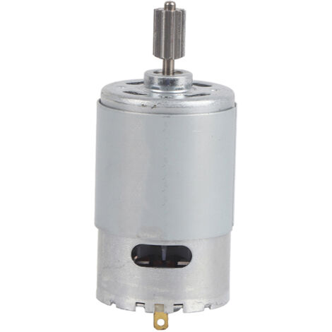 Moteur Micro 12V Haute Vitesse pour Voitures et Motos Électriques (550-18000 RPM)