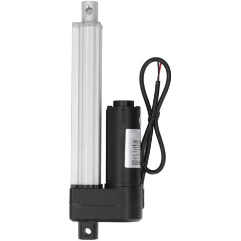Moteur Mini Actuateur Électrique Linéaire 1200N Grande Vitesse, Type à Œillet 8mm Course 150mm / 5.9 Pouces