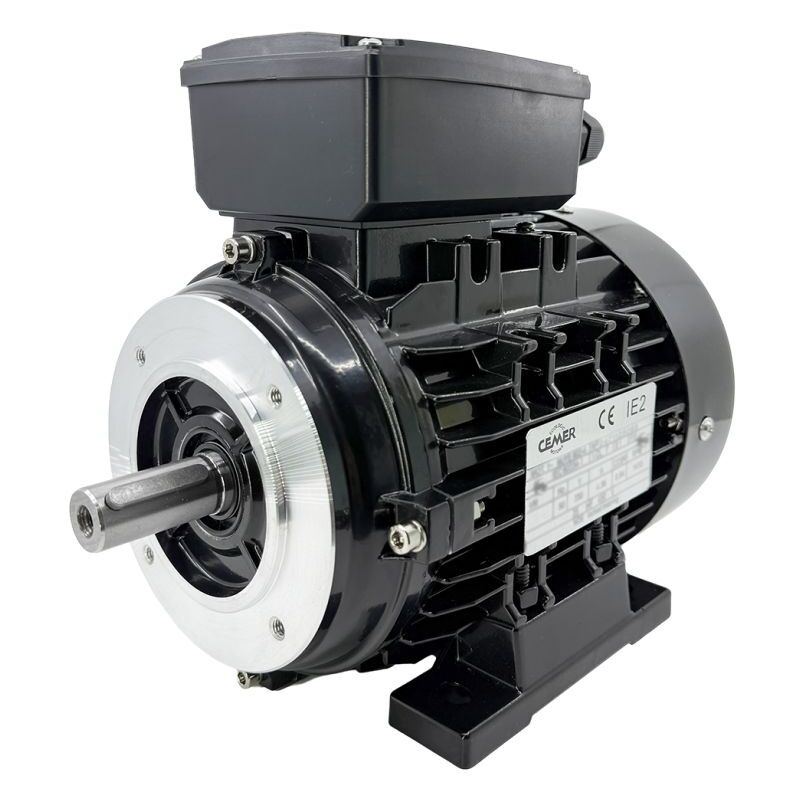 Cemer - Moteur Monophasé 0.12 kW 3000 Tr/Min 230V 2MY562 B34 - Condensateur Permanent