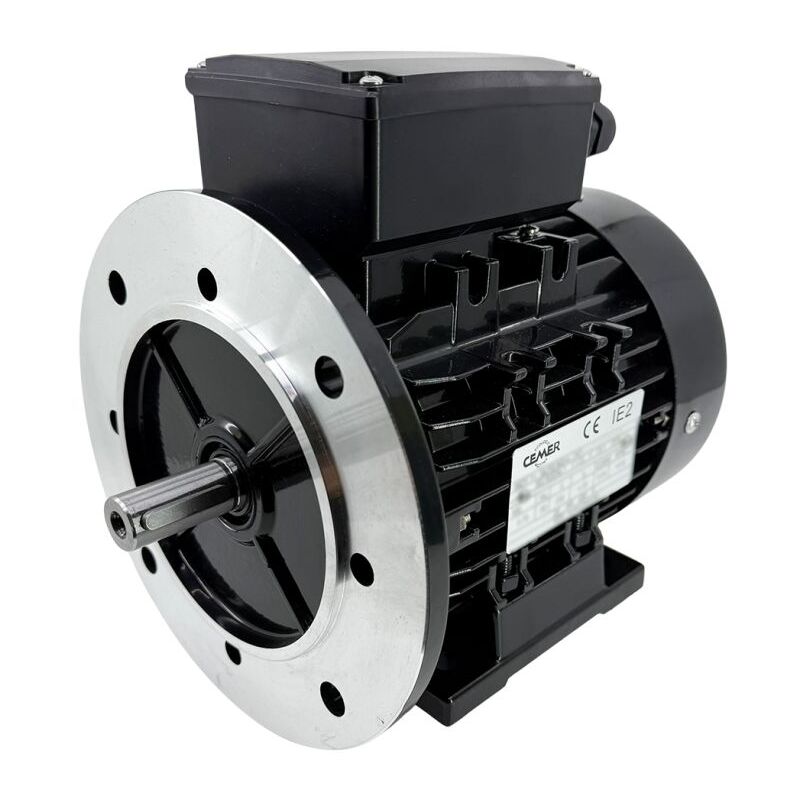 Moteur Monophasé 0.55 kW 1500 Tr/Min 230V 4MY801 B35 - Condensateur Permanent Cemer