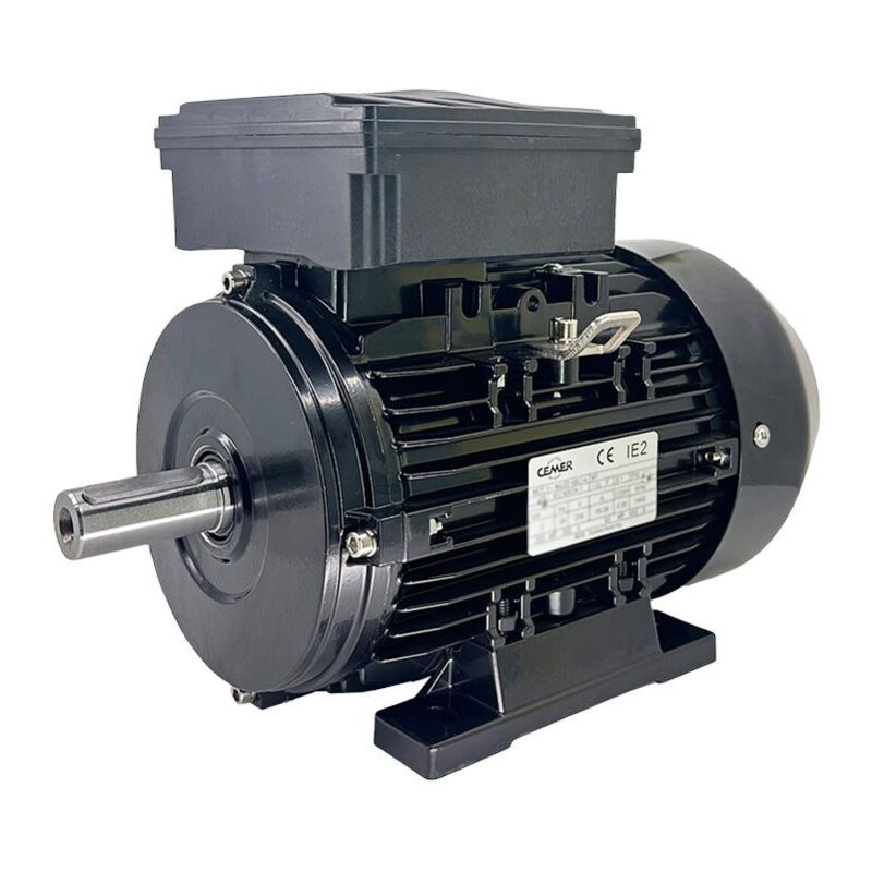 Cemer - Moteur Électrique Monophasé 220V 3kW 3000Tr/min B3 2MLE100L Double Condensateur