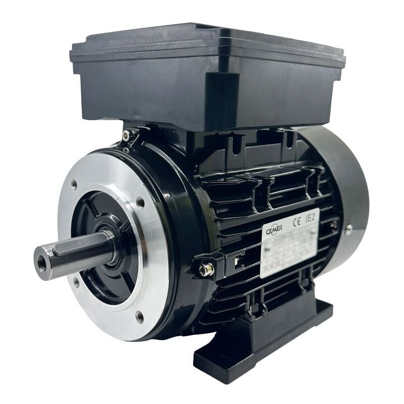 Moteur Électrique Monophasé 220V 1.5kW 1500Tr/min B34 4MLE90L Double Condensateur Cemer