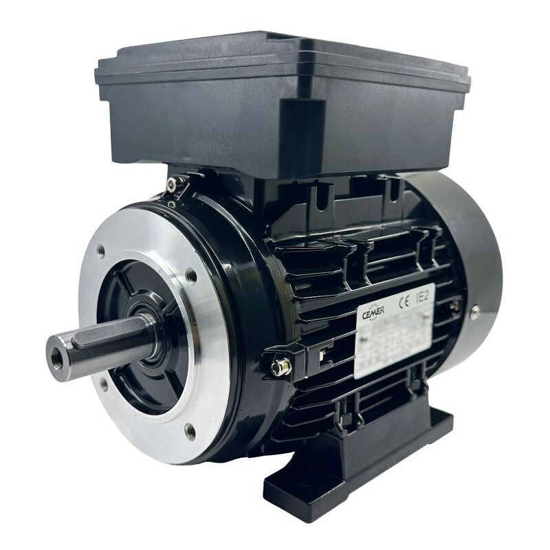 Cemer - Moteur Électrique Monophasé 220V 2.2kW 1500Tr/min B34 4MLE100L1 Double Condensateur
