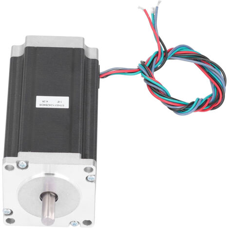 Moteur pas-à-pas 57HS11242B4D8 3Nm 24V pour fraiseuse CNC, double arbre 8mm, couple élevé