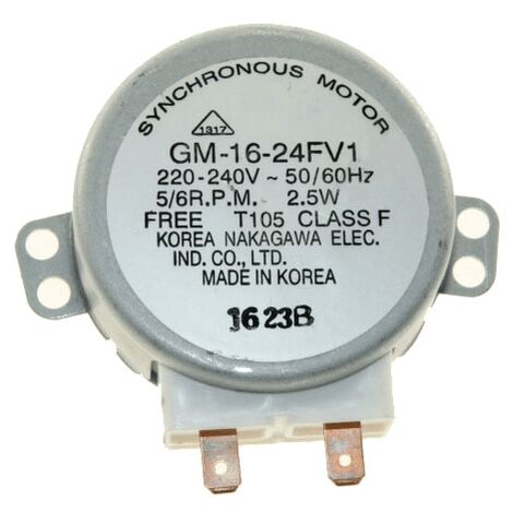 MOTEUR PLATEAU NKW GM16-24FV1 POUR MICRO ONDES DELONGHI - 5119108600