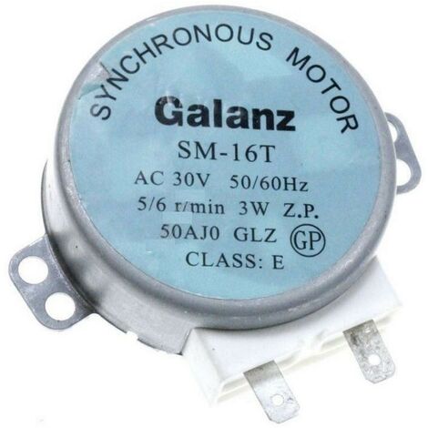 MOTEUR PLATEAU TOURNANT POUR MICRO ONDES GALANZ