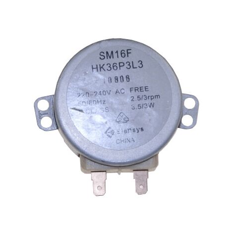 MOTEUR PLATEAU TOURNANT SM16F HK36P3L3 POUR MICRO ONDES ROSIERES - 49001501