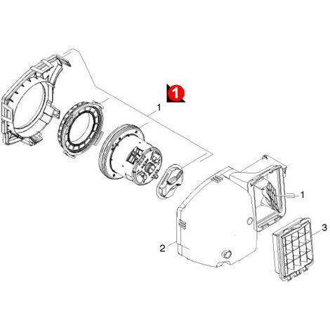 MOTEUR POUR PETIT ELECTROMENAGER KARCHER - 41950170