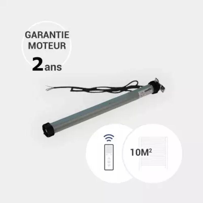 Moteur de volet roulant radio 20 Nm pour axe ZF 54 mm