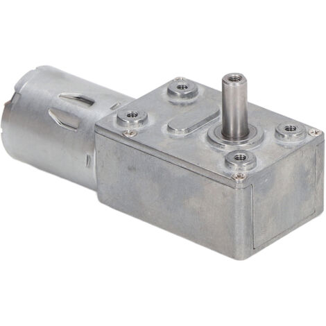 Moteur Réducteur Autobloquant 24V DC 150RPM avec Engrenage Réversible et Torsion Élevée