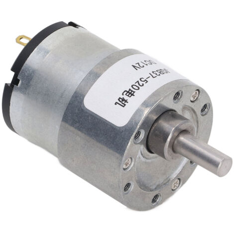 Moteur Réducteur DC 12V 35 Tours/min Autobloquant Bidirectionnel pour Robotique
