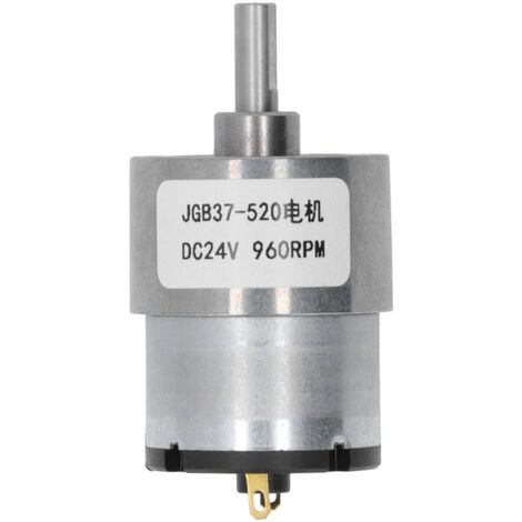 Moteur Réducteur DC 24V 960RPM à Faible Bruit et Couple Élevé avec Encodeur Hall