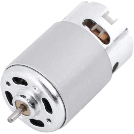 Moteur RS-550 - DC 12-24V 21000Rpm Micro Moteur à Boîte de Vitesses Micro Power Tool Micro Moteur à Courant Continu pour Diverses Perceuses sans Fil