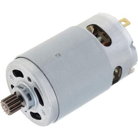 Moteur RS550 Brossé 21V avec Pignon 14 Dents pour Mini Scie à Bûches 4/6 Pouces