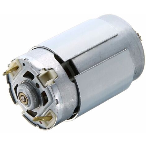 Moteur RS550, engrenage 12 dents, diamètre de 3 mm, pour perceuse sans fil de 12 à 18 volts