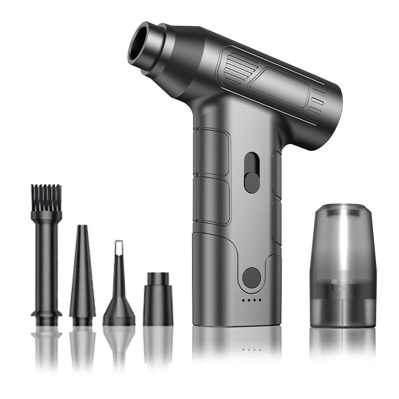 Moteur sans balais 130000tr/min Max, Souffleur PC Air Comprimé, Dépoussiérants Puissants électrique avec Batterie 7600mAh, Mini Air Comprimé Duster