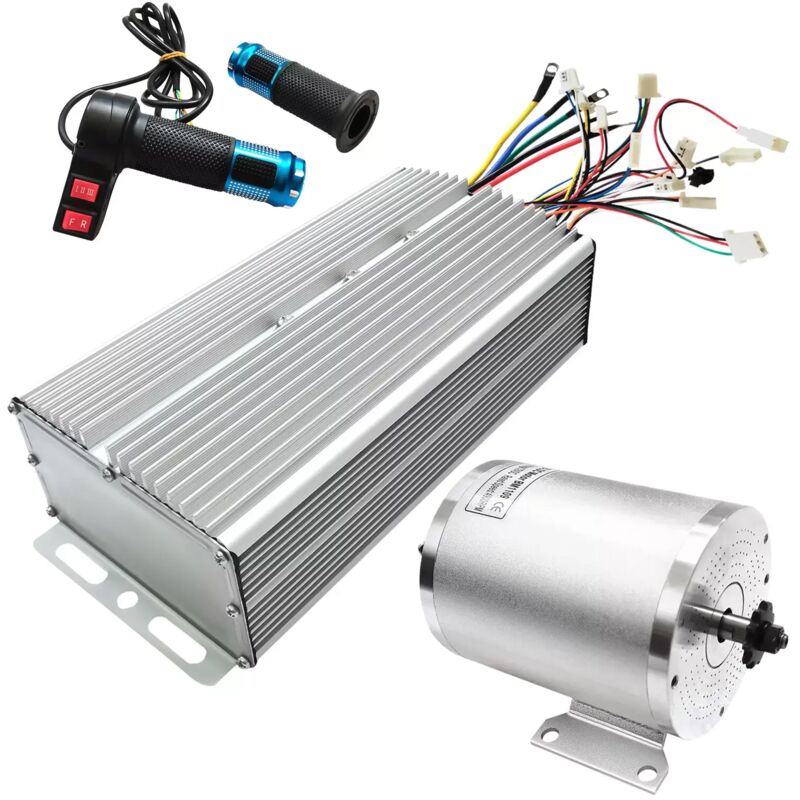 Moteur sans Brosse de Bicyclette électrique de 3000W 72V, kit de contrôleur de Vitesse pour l'e-vélo, Scooter