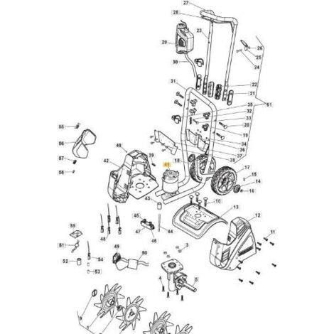 MOTEUR STIGA ORIGINAL - 118803367/0