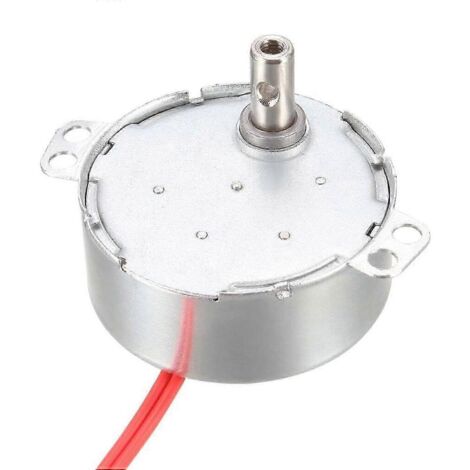 Moteur synchrone pour plateau tournant 50-60 Hz, 12 V CA, rotation antihoraire, 4 W, 5-6 tr/min, neuf