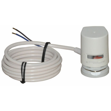 Moteur thermique 230Vac, 4mm, NO, cable 2,5m - HONEYWELL HOME : MT4-230-NO-2.5M