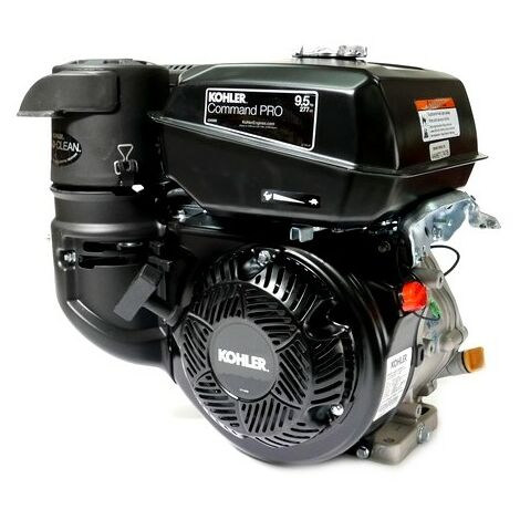 Moteur thermique 9.5 CV 277 cc – Système d'allumage électronique – Démarrage lanceur – Diamètre vilebrequin 23 mm – Pour motoculteur – Kohler